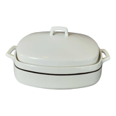 Sologne porcelain salad bowl or tureen