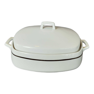 Sologne porcelain salad bowl or tureen
