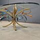 Table basse florentine dans le style de Hans Kögl, années 1970