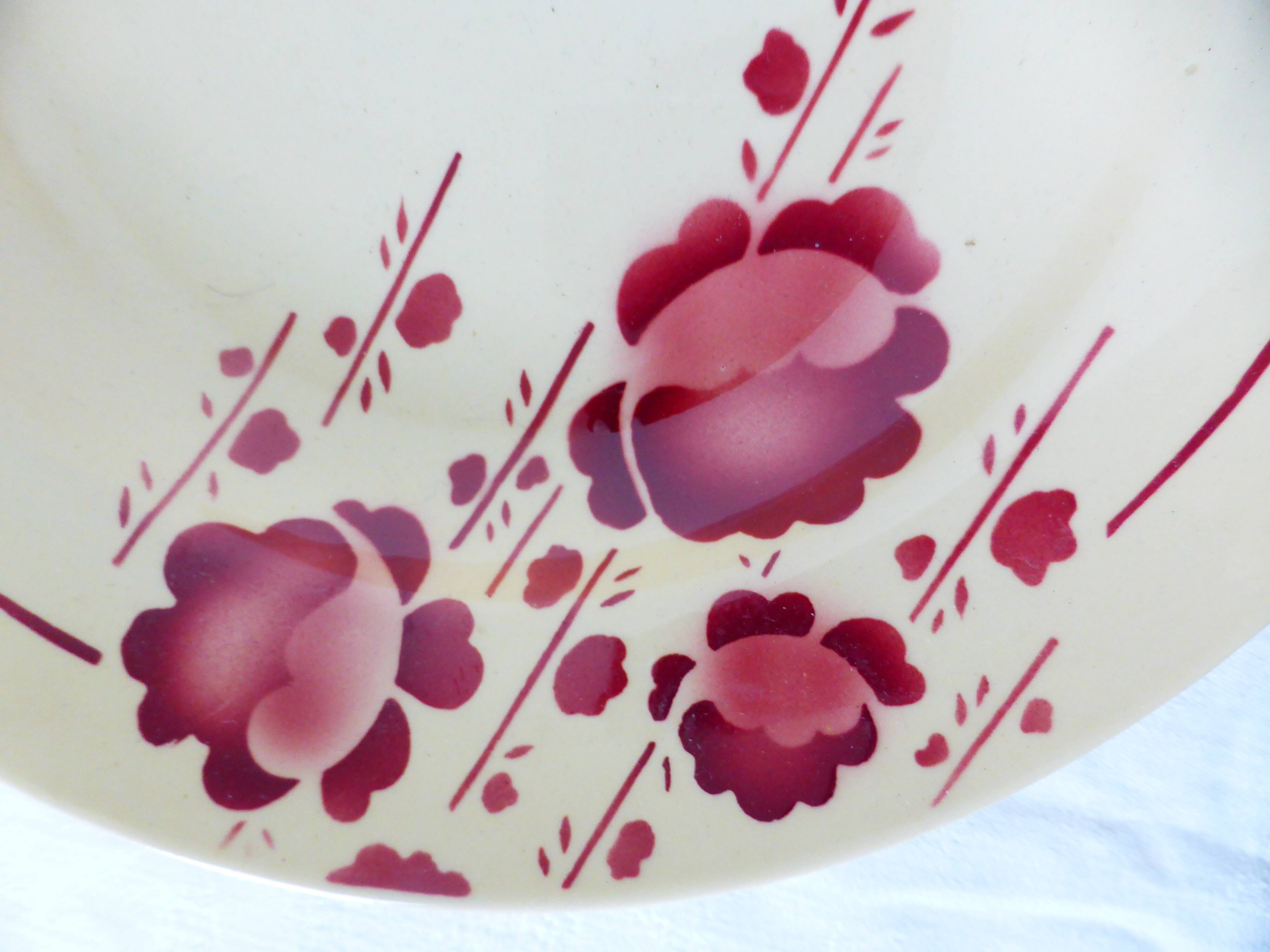 2 vintage deep plates from the St Amand factory 2103159