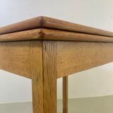 Dining table by Borge Mogensen in oak & teak