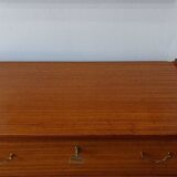 Teak Dresser with 5 drawers Norway, 1960s.
