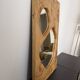 Miroir en loupe naturelle