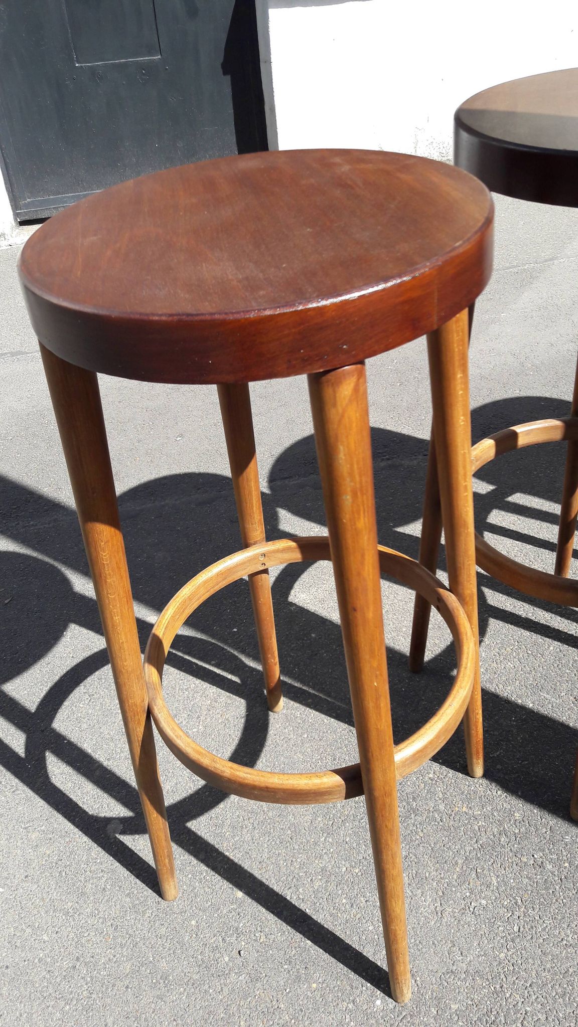 4 tabourets de bar baumann