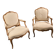 Pair of Queen armchairs