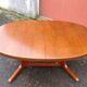 Table orme ovale baumann années 50/60