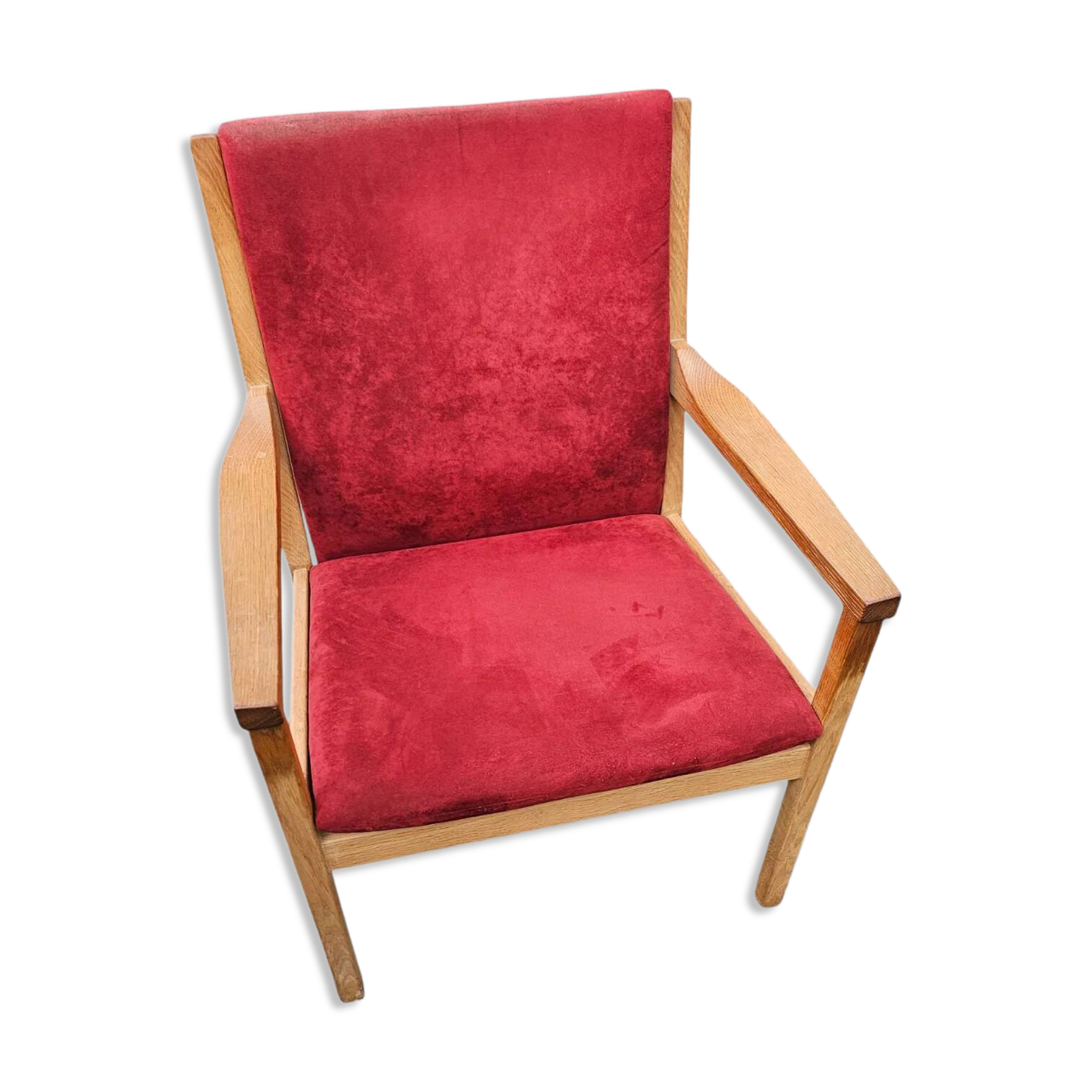 Danish spindle arm chair 1960s