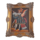 20th Cuzco School Angel Oil Painting