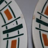 Lot of 5 Badonviller model Quiberon hollow plates