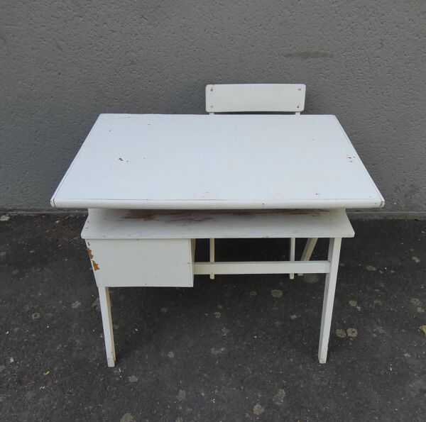 bureau scandinave pieds compas pour enfant