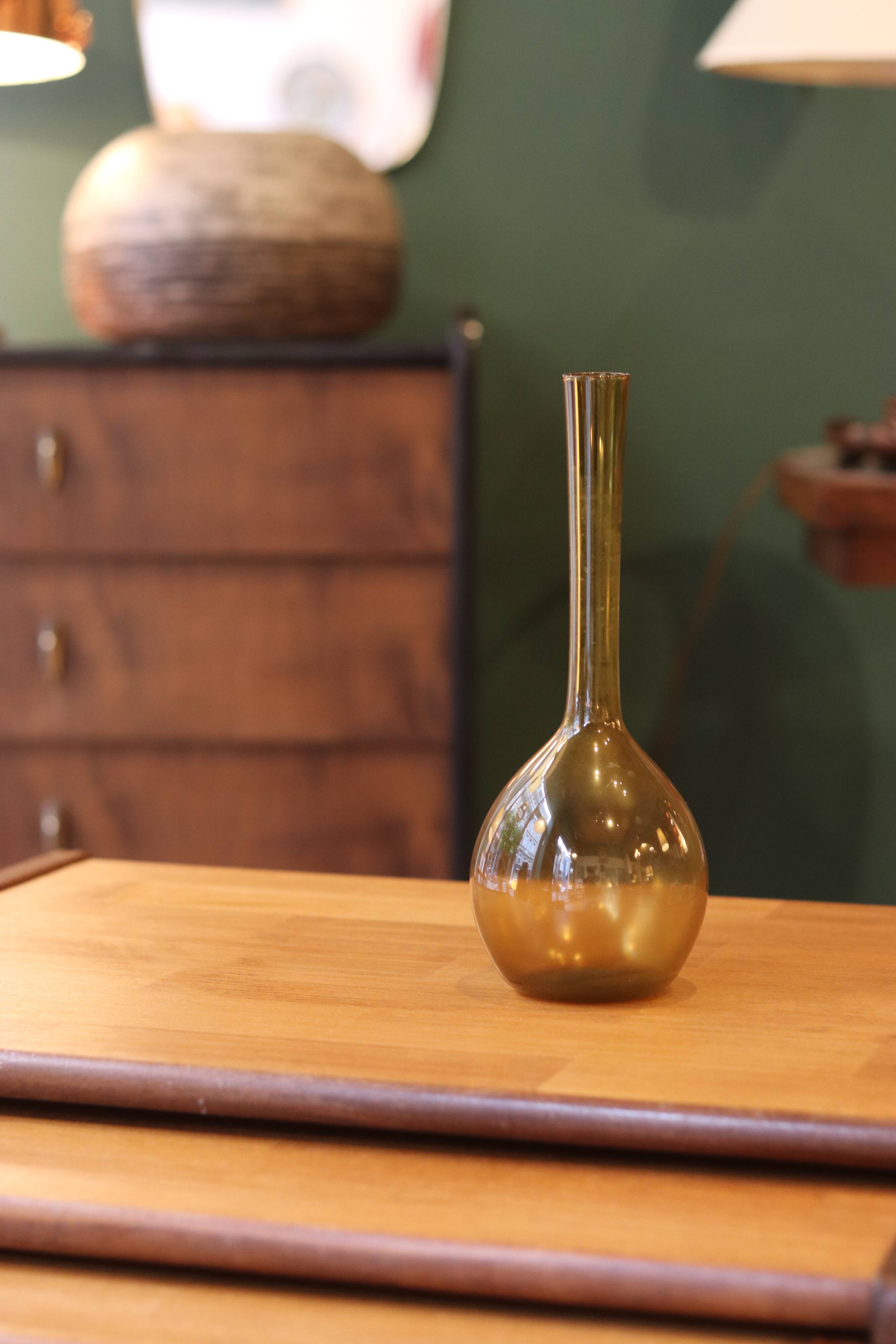 Vase soliflore suédois par Arthur Percy, 1950