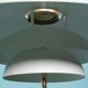 Vintage Scandinavian bowl lamp, minimalist mid-century pendant.