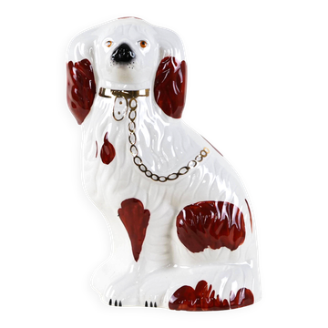 Figurine de chien en céramique, design anglais, années 1960, production : beswick england