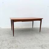 Scandinavian teak dining table, 1960