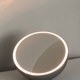 Eyeball mirror table lamp, Italy 1970s