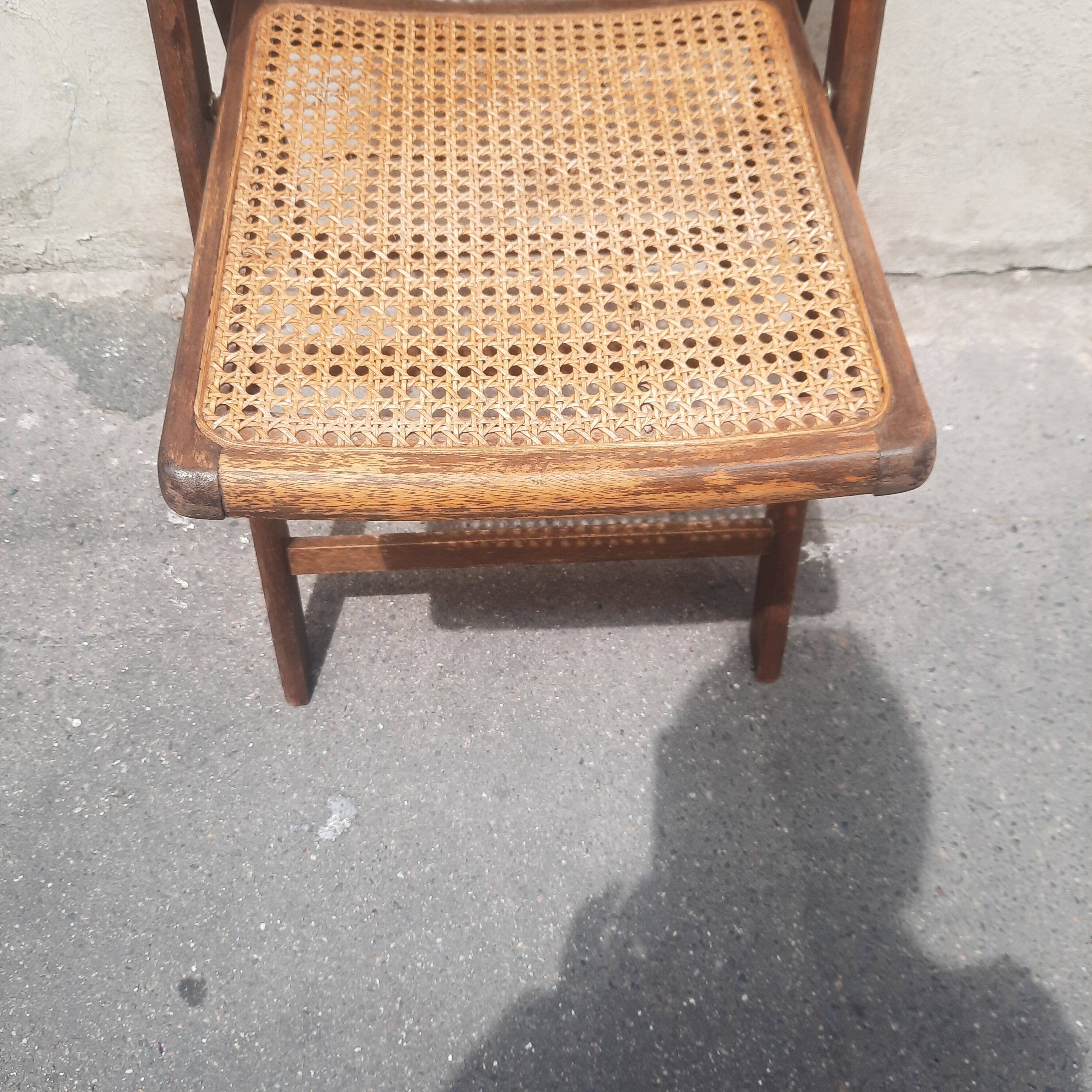 Chaise pliante vintage