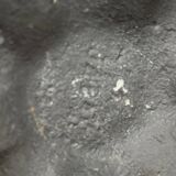 Brutalist cast iron candlestick from mid-century Japan by Jens H. Quistgaard, 1960s.