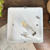 Vintage holophane ceiling lamp