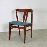 Danish midcentury teak dining chair by Bramin
