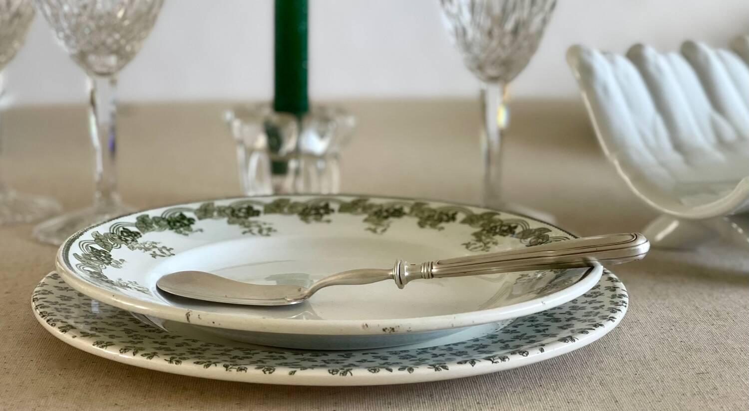 Cristofle petit fours server.