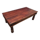 Indian ethnic coffee table in solid wood