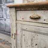Buffet parisien patine ancienne