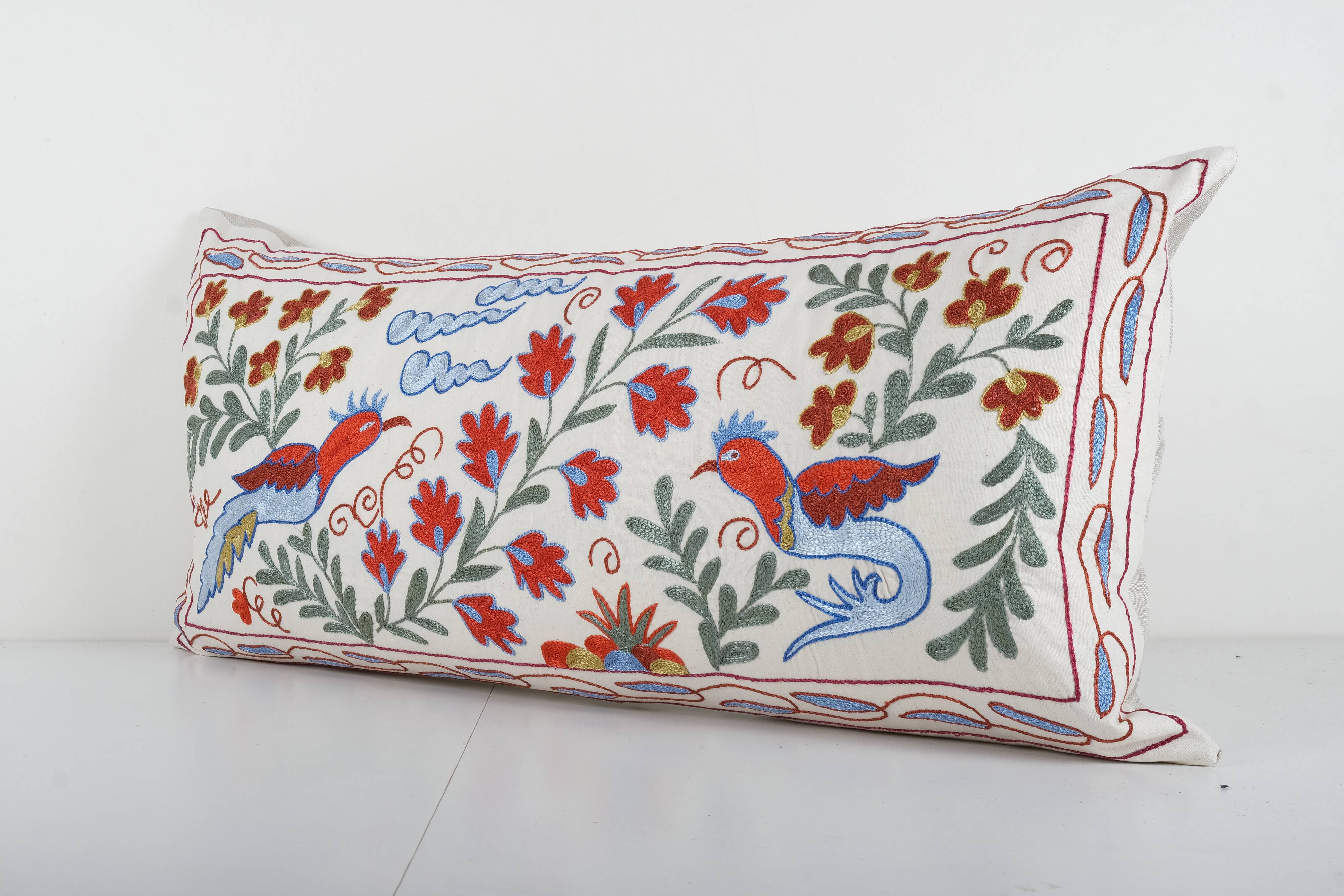 Housse d’oreiller turque Suzani