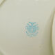 8 flat plates Villeroy - Boch Mettlach - Cream and Gold.