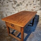 Rustic old oak table – Early 19th century