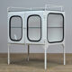 Vitrine médicale d'époque, années 1970