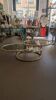 Table basse vintage pivotante