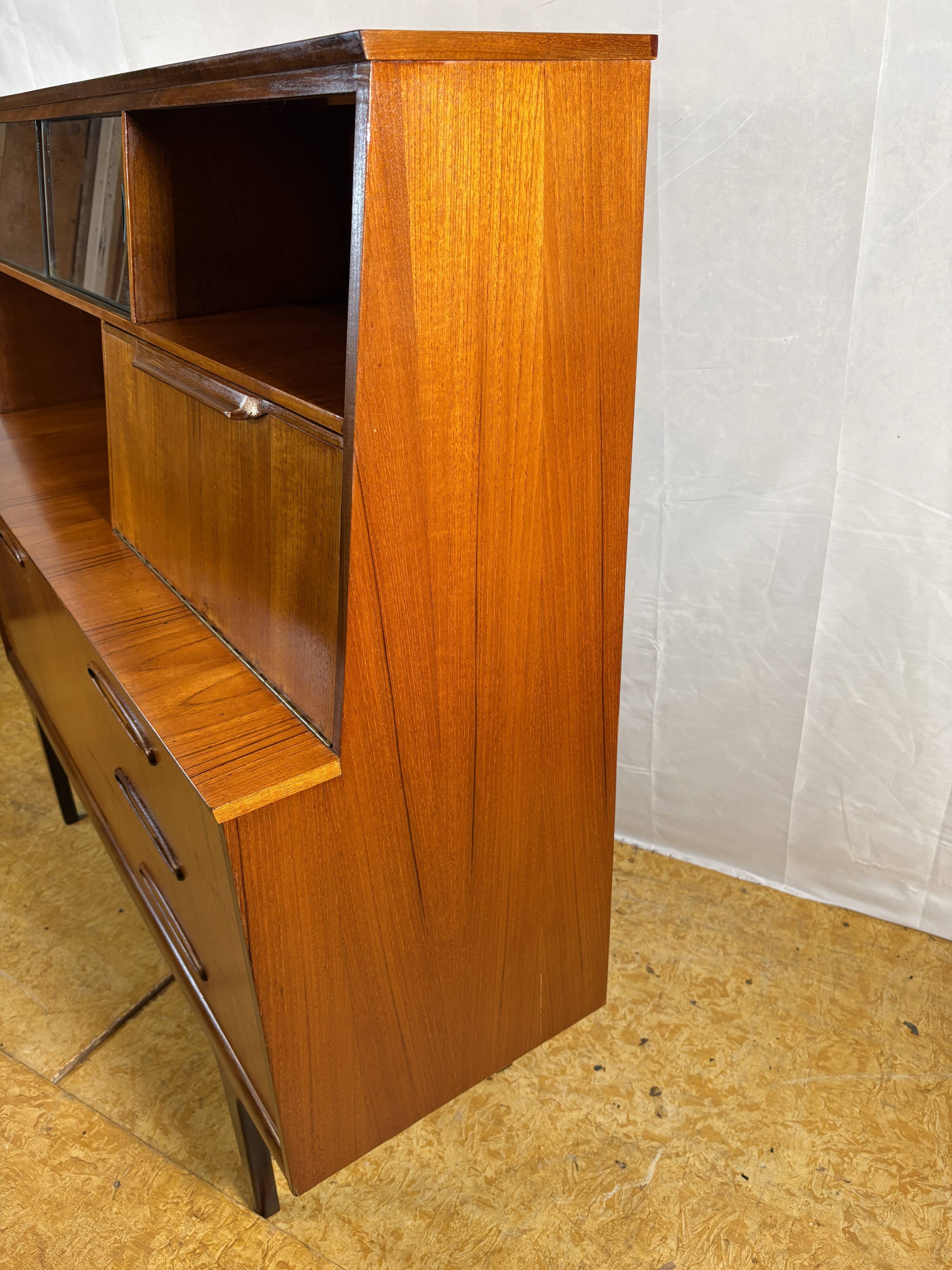 Mid Century Retro Teak Sideboard / Highboard by Jentique 1960  DanishD