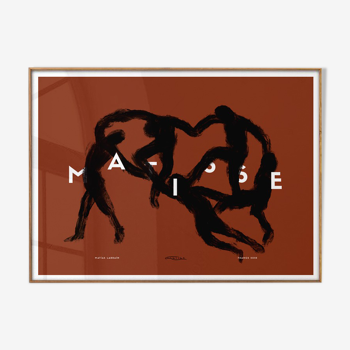 Affiche murale reinterprétation La danse Matisse 30cm*40cm