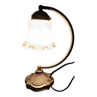 Vintage opaline lamp