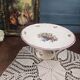 Antique compote dish Villeroy & Boch Mettlach Floralia 1577 – Saar Basin