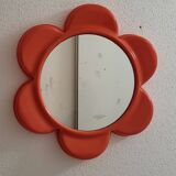 Orange flower mirror Visiva, Milan Italy