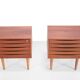 Danish design teak chests of drawers