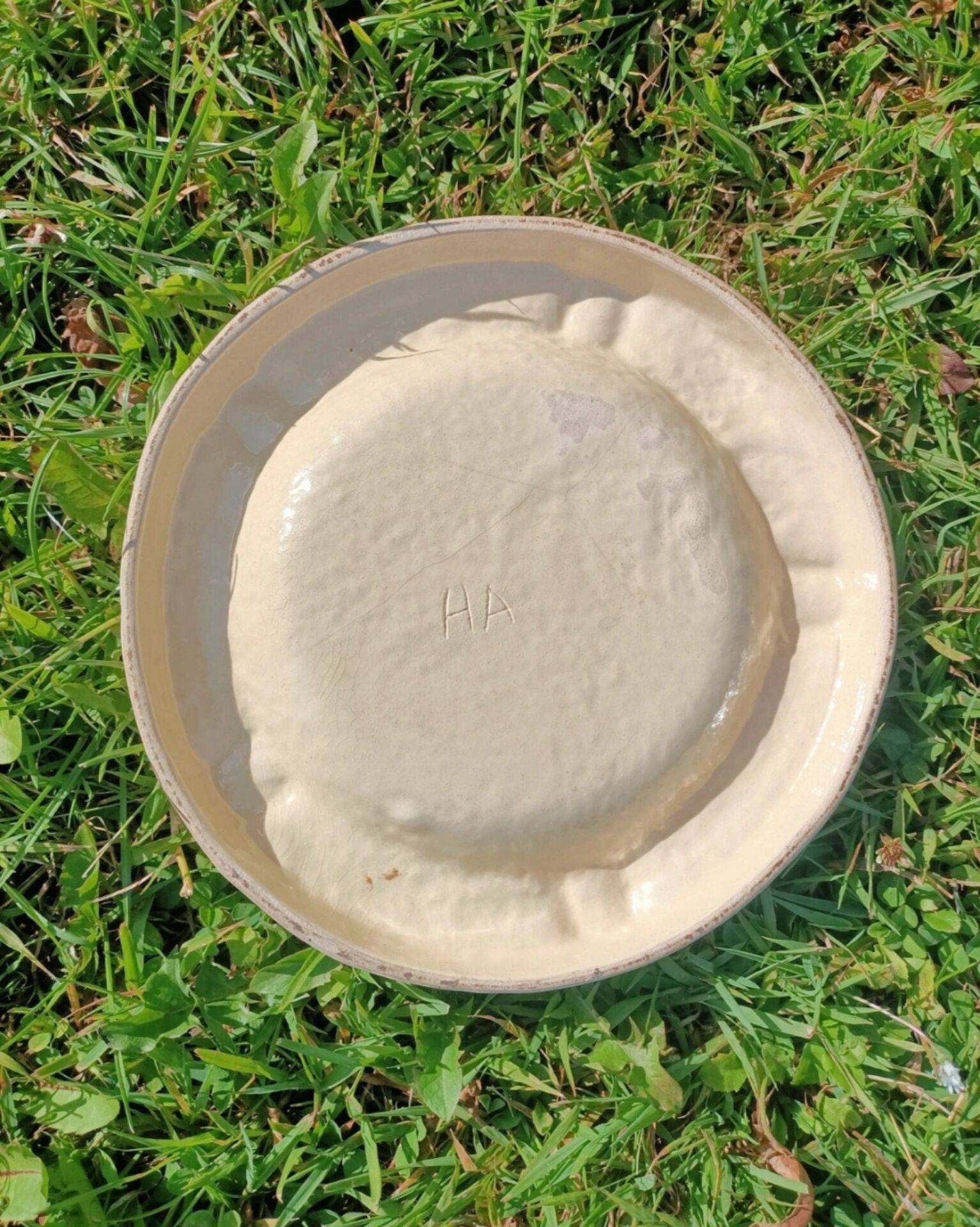 Large retro ashtray
