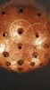 Murano gold model medium glass discs