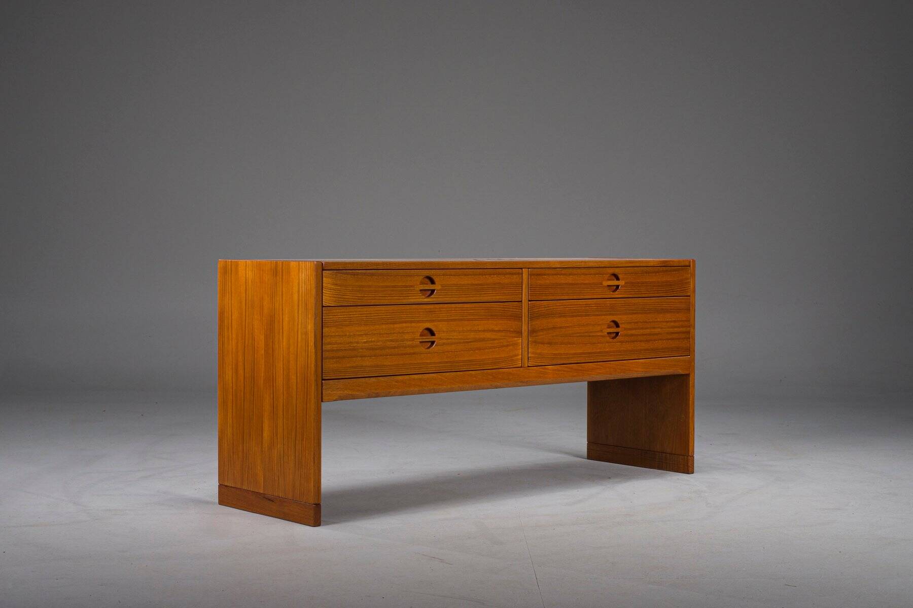 Vintage Danish Model N. 604 chest in teak by Aksel Kjersgaard, 1960s