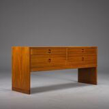 Vintage Danish Model N. 604 chest in teak by Aksel Kjersgaard, 1960s