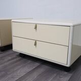 Modern Hennè Nightstands by George Coslin for Longato, 1970s, Set of 2