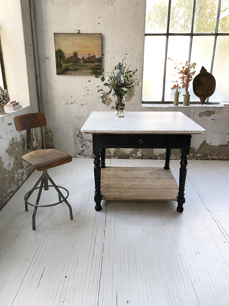 Pair high chairs industrial BAO workshop