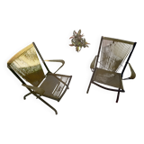 Scoubidou garden armchairs