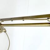 Large industrial art deco wall lamp