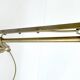 Large industrial art deco wall lamp