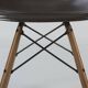 Dark Tone Herman Miller Original Vintage Eames DSW Side Chair