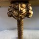 Console murale en bois et stuque dorée ancienne