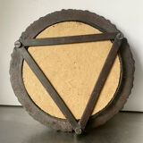 Metal cast iron picture frame