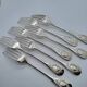 Alfenide Silver Plated Table Forks Set of 7